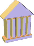 gold animated temple