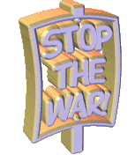 stop the war peace sign