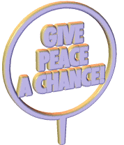animated give peace a chance button