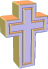 outline Latin cross