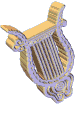 animated lyre