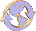 globe recycling ecology icon
