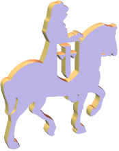templar on horse