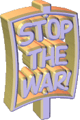 stop the war sign