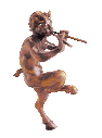 Pan with flute