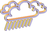 animated clouds and rain graphic