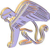 animated Greek sphinx