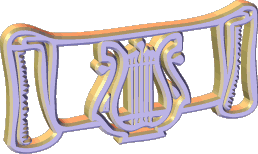 scroll lyre