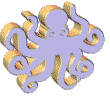 animated octopus graphic