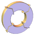 circulation symbol animated